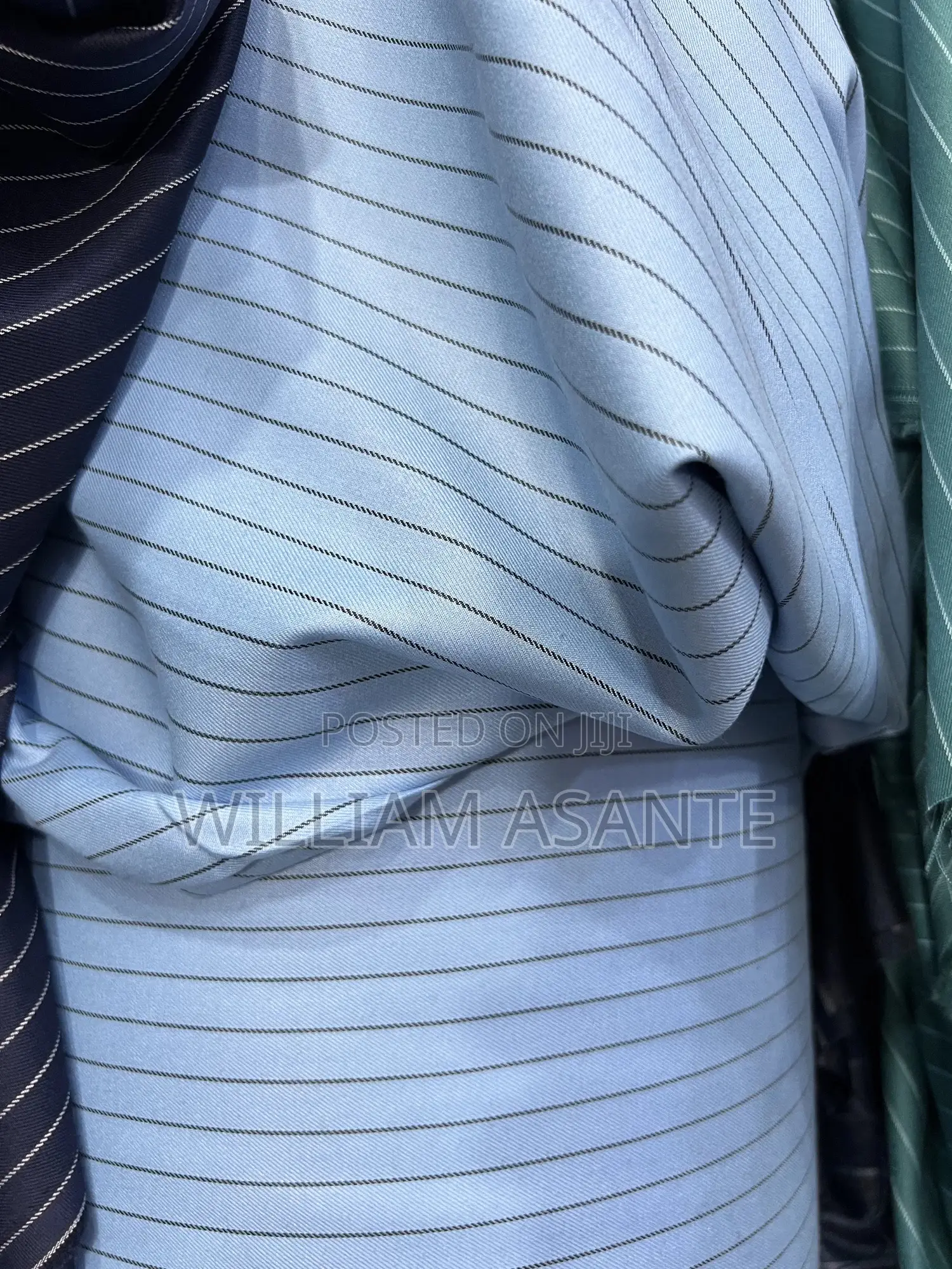 Suiting Fabrics With Stripes