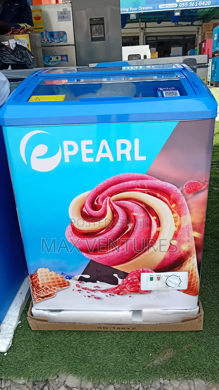 Turbo Cooling Chest Freezer Pearl 158l Chest Freezer