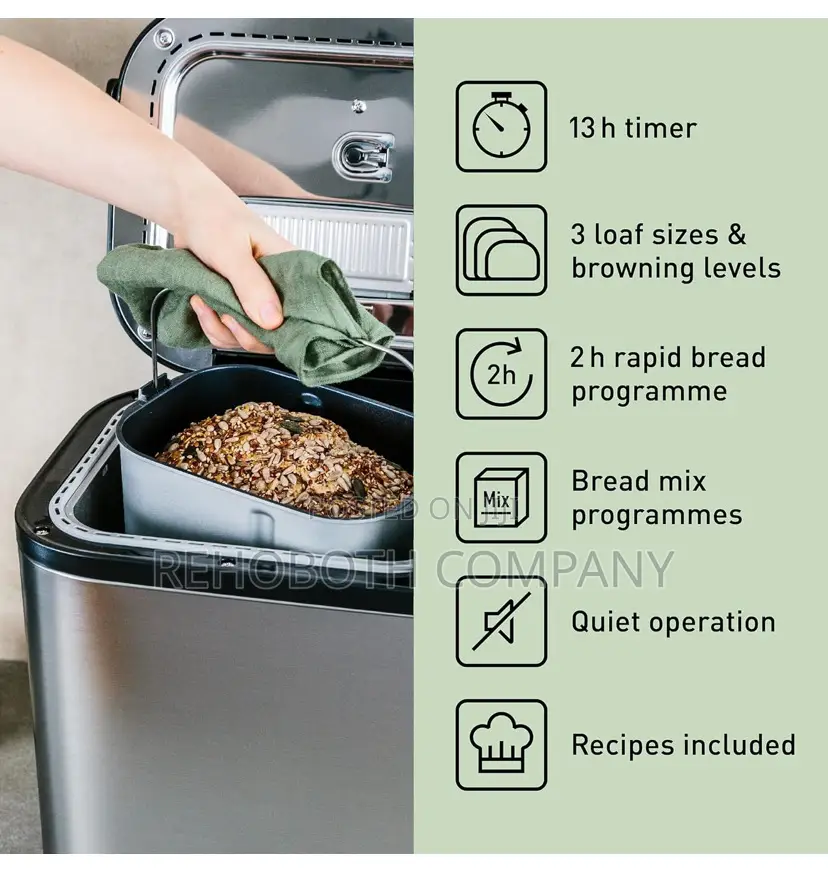 Panasonic Sd-Yr2550 Fully Automatic Bread Maker, With Yeast/Raisin