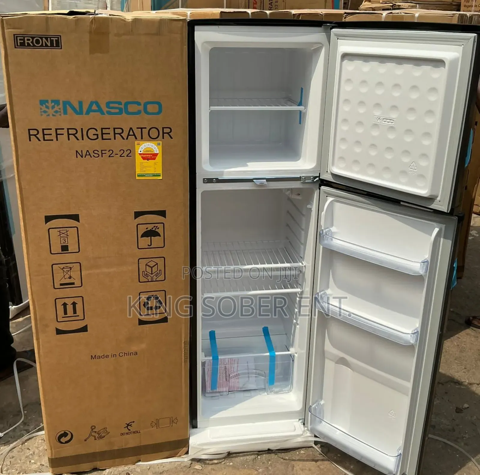 Nasco Fridge 165ltrs 2600gh