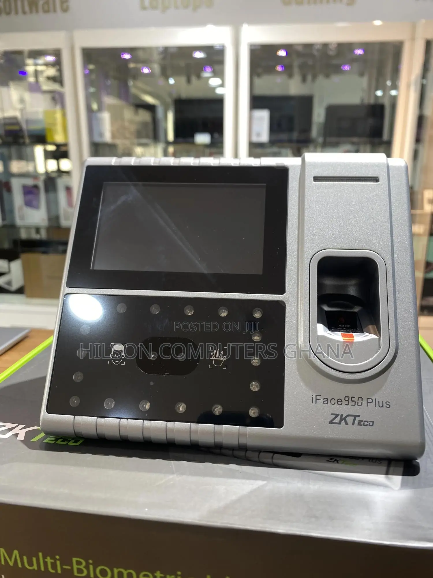 Zkteco Iface 950 Plus Face, Rfid & Fingerprint Time And Attendance