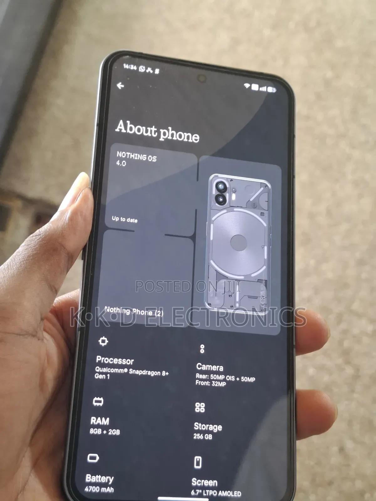 Nothing Phone 2 256 GB Black