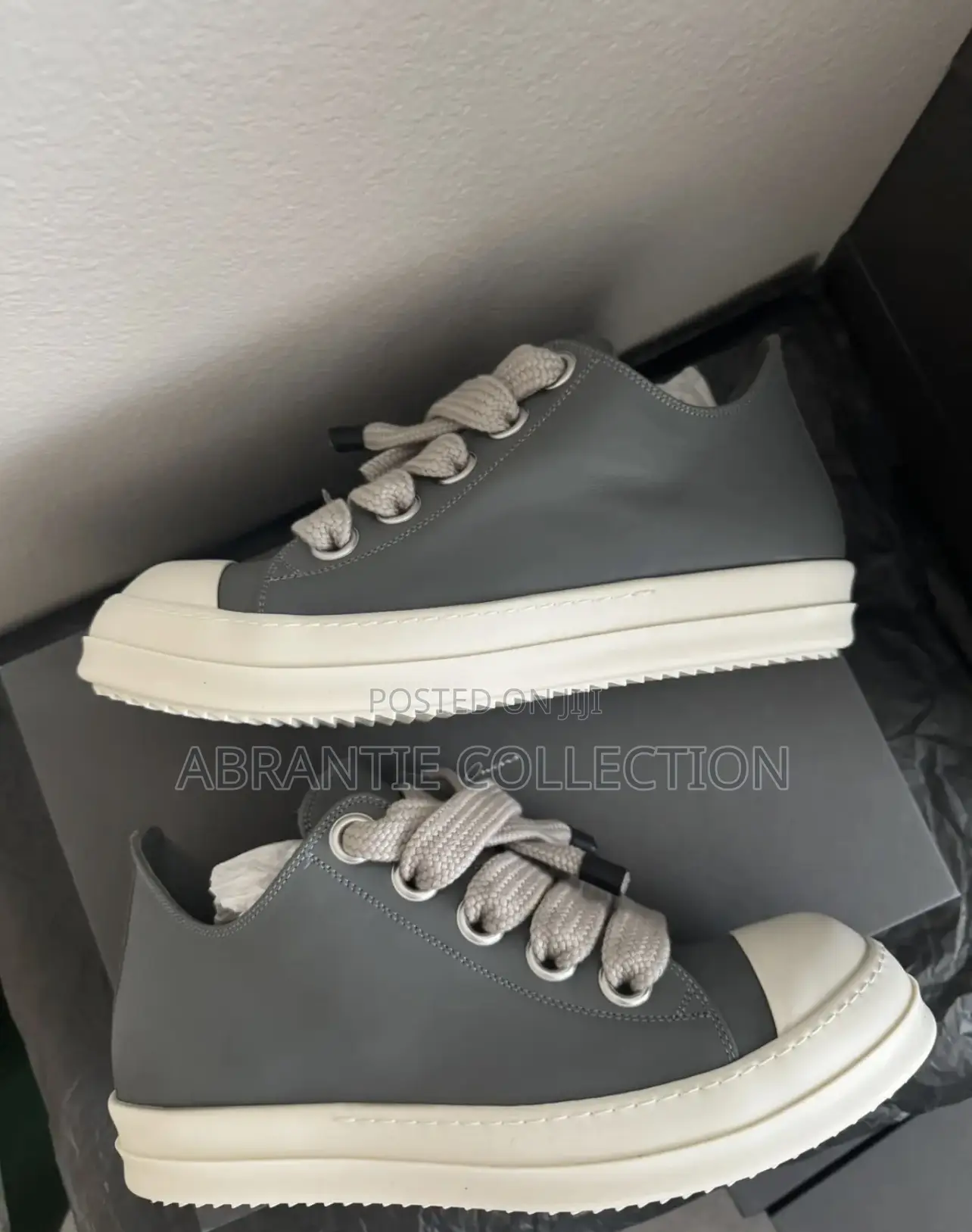 Rick Owen’S Jumbo Lace Sneakers