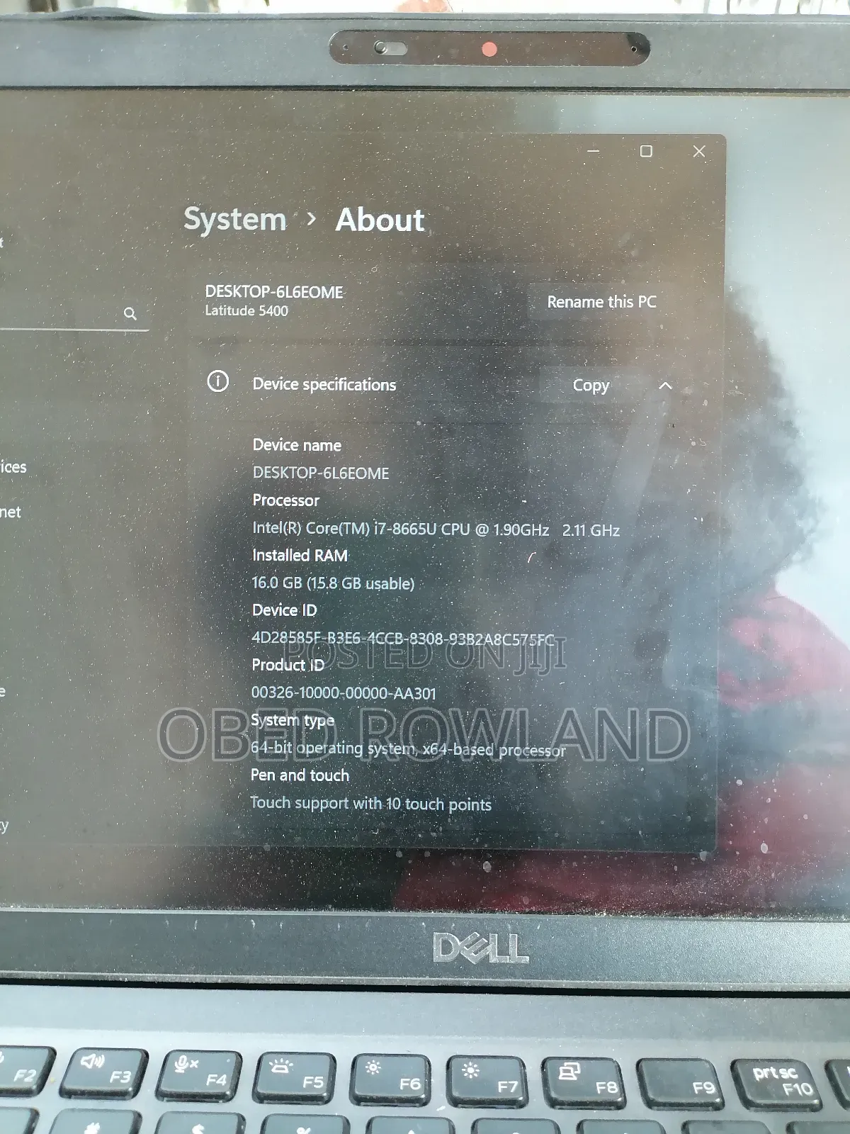 New Laptop Dell Latitude 5400 16GB Intel Core i7 SSD 512GB