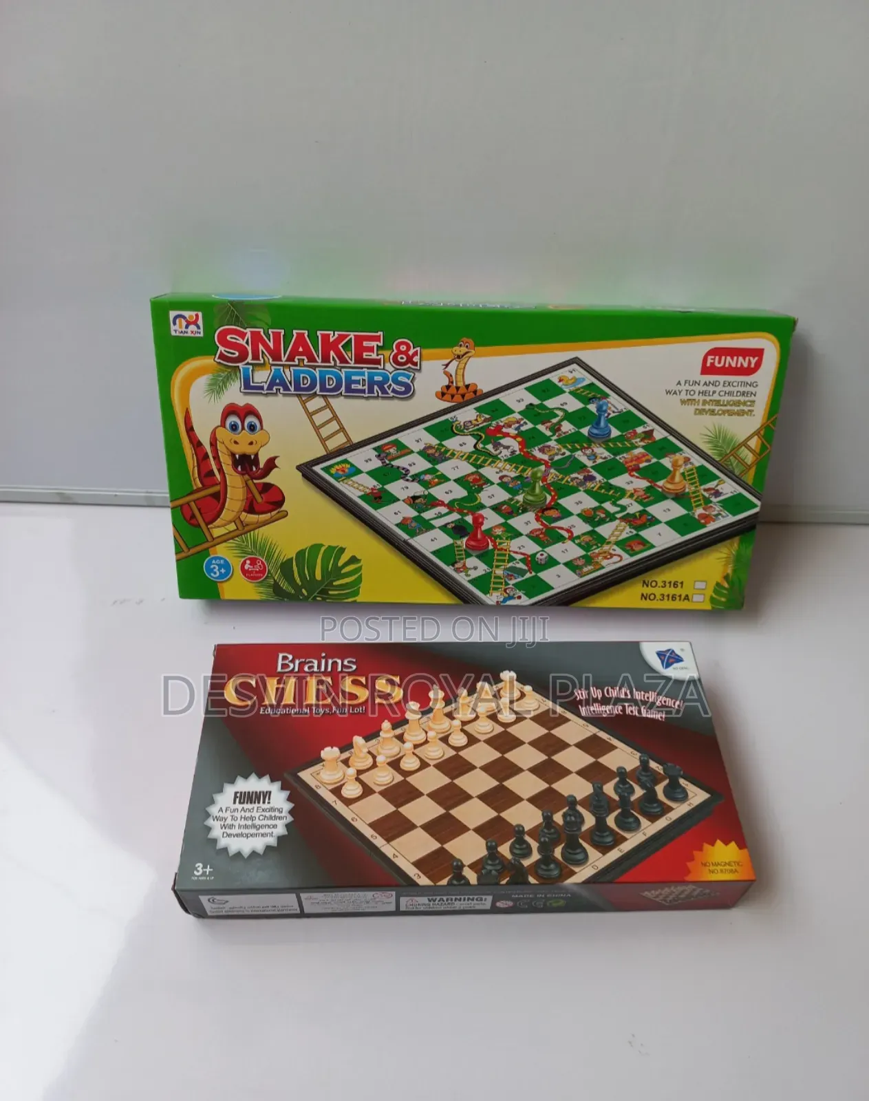 Snake and Ladders + Chess Game