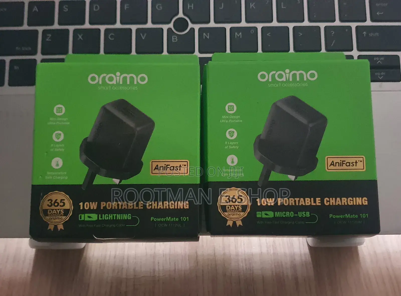 New Arrival Oraimo Powermate 101 10w Portable Efficient Charger