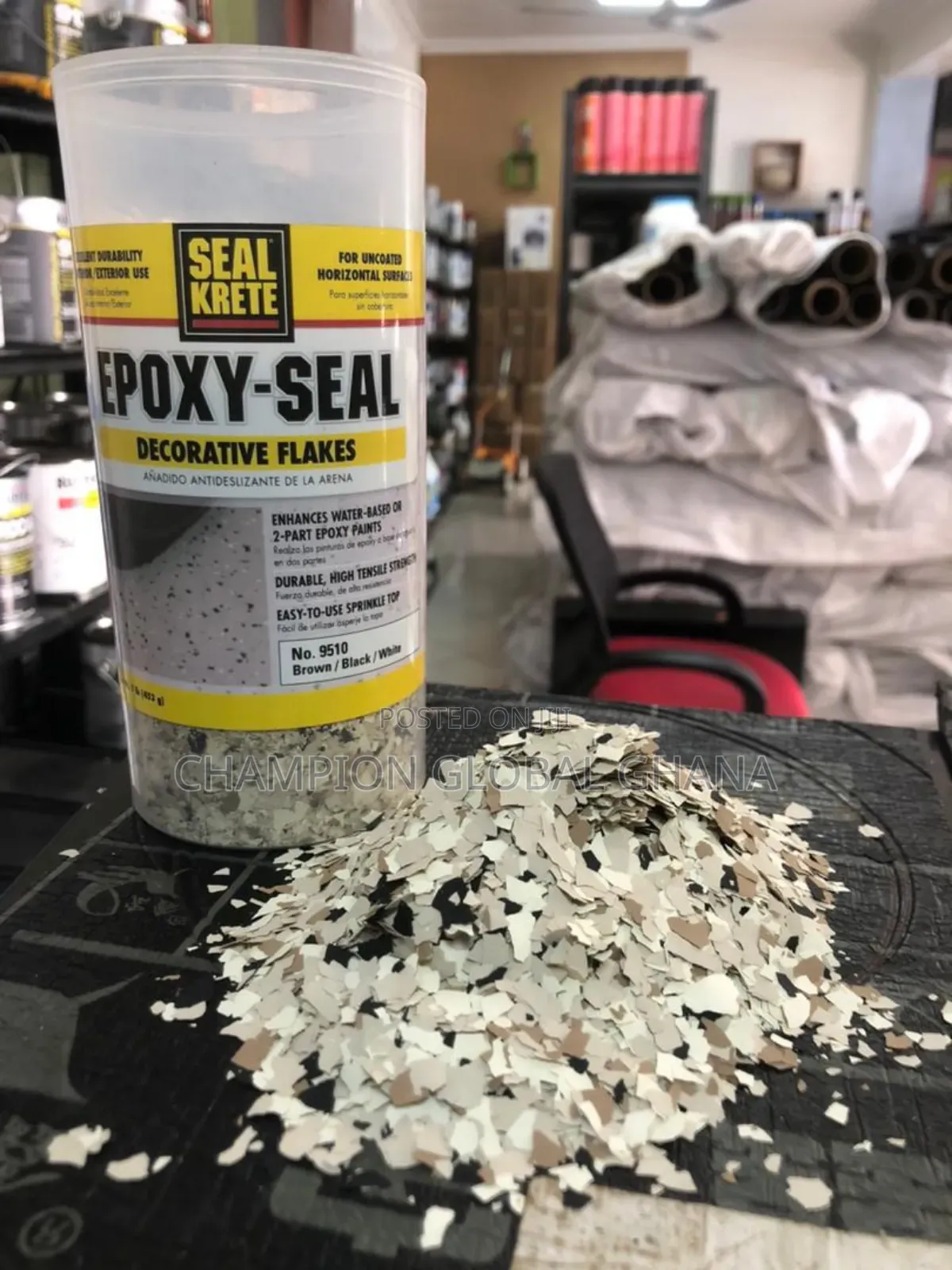 Epoxy- Seal Decorative Flakes 1 Pound