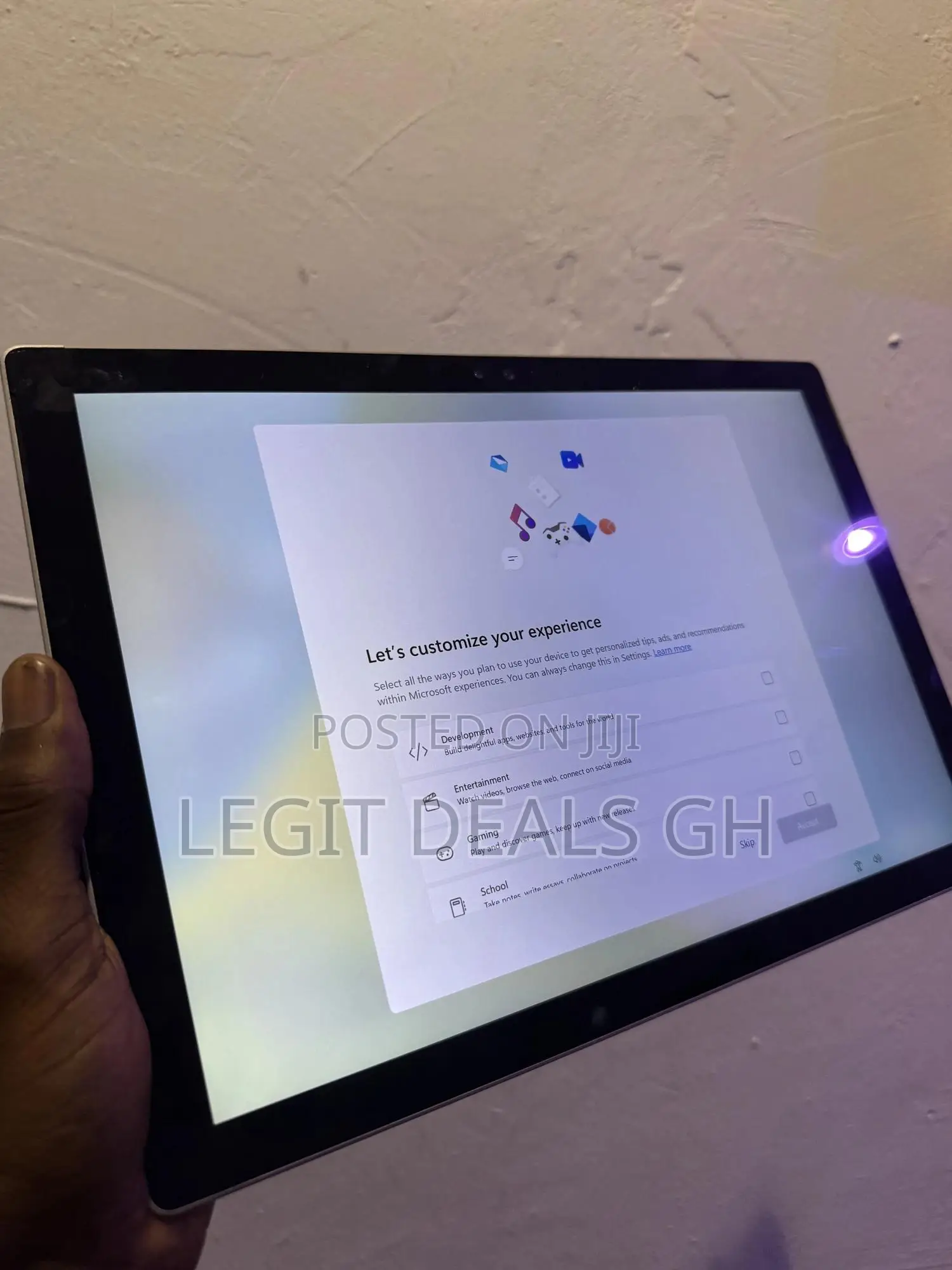 Laptop Microsoft Surface Pro 4 8GB Intel Core i5 SSD 256GB