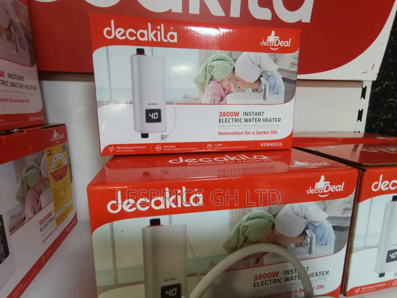 Excellent 3800w Decakila Instant Electric Heater