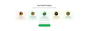 Fresh Produce Business Website - Call and Whatsapp Ordering