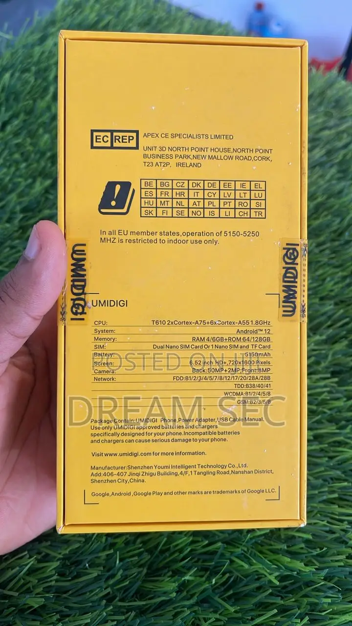 New Umidigi C1 32 GB Black
