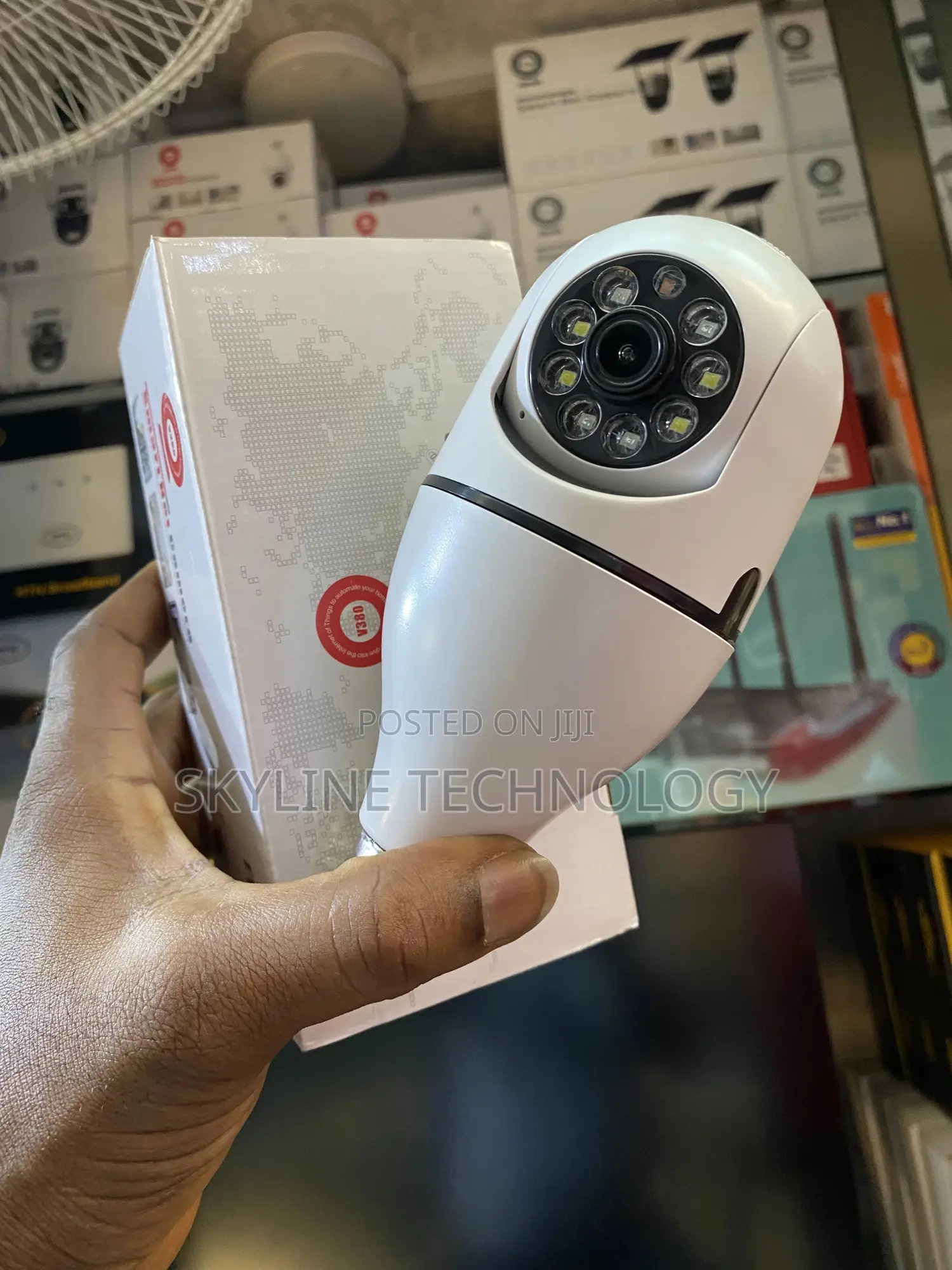 Original Bulb CCTV Camera.