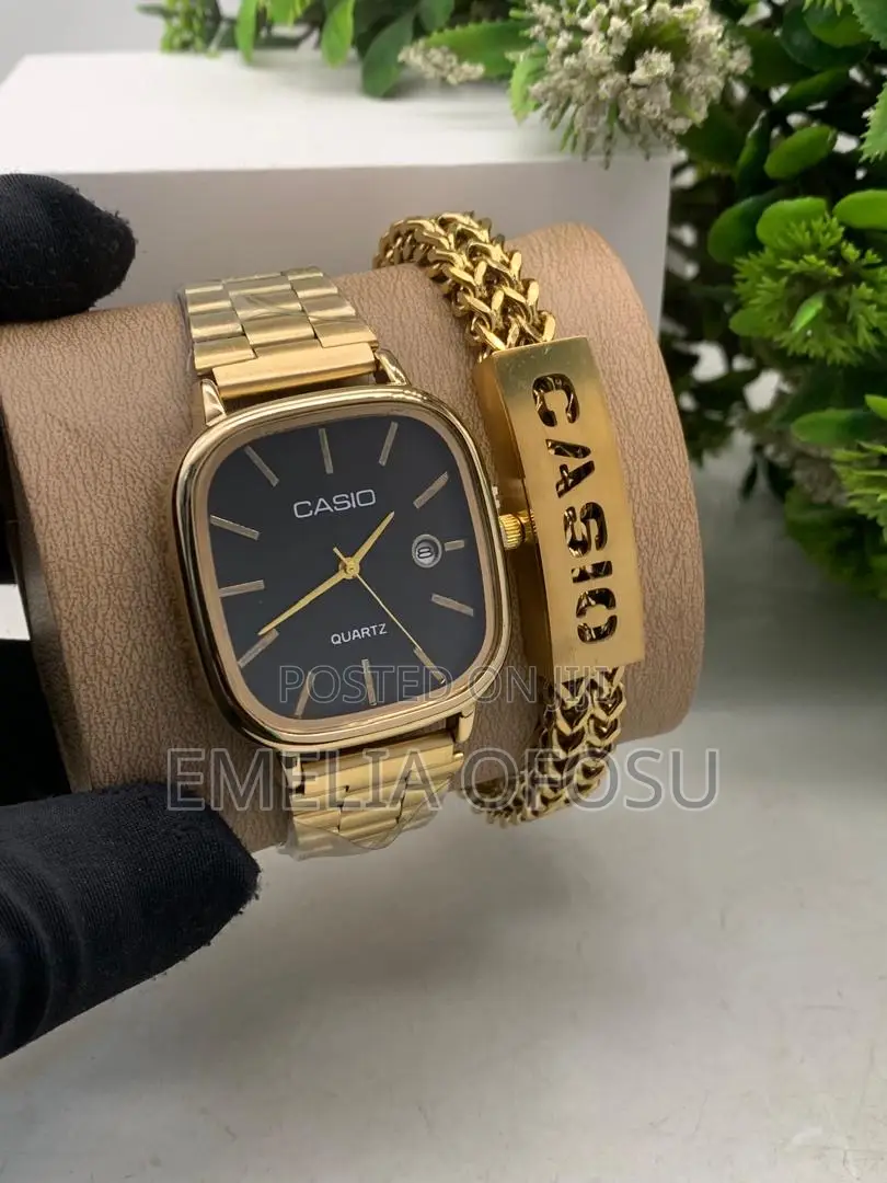 Casio Watch and Bracelet