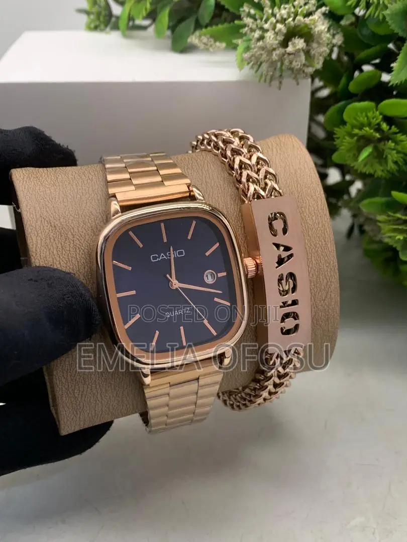 Casio Watch and Bracelet