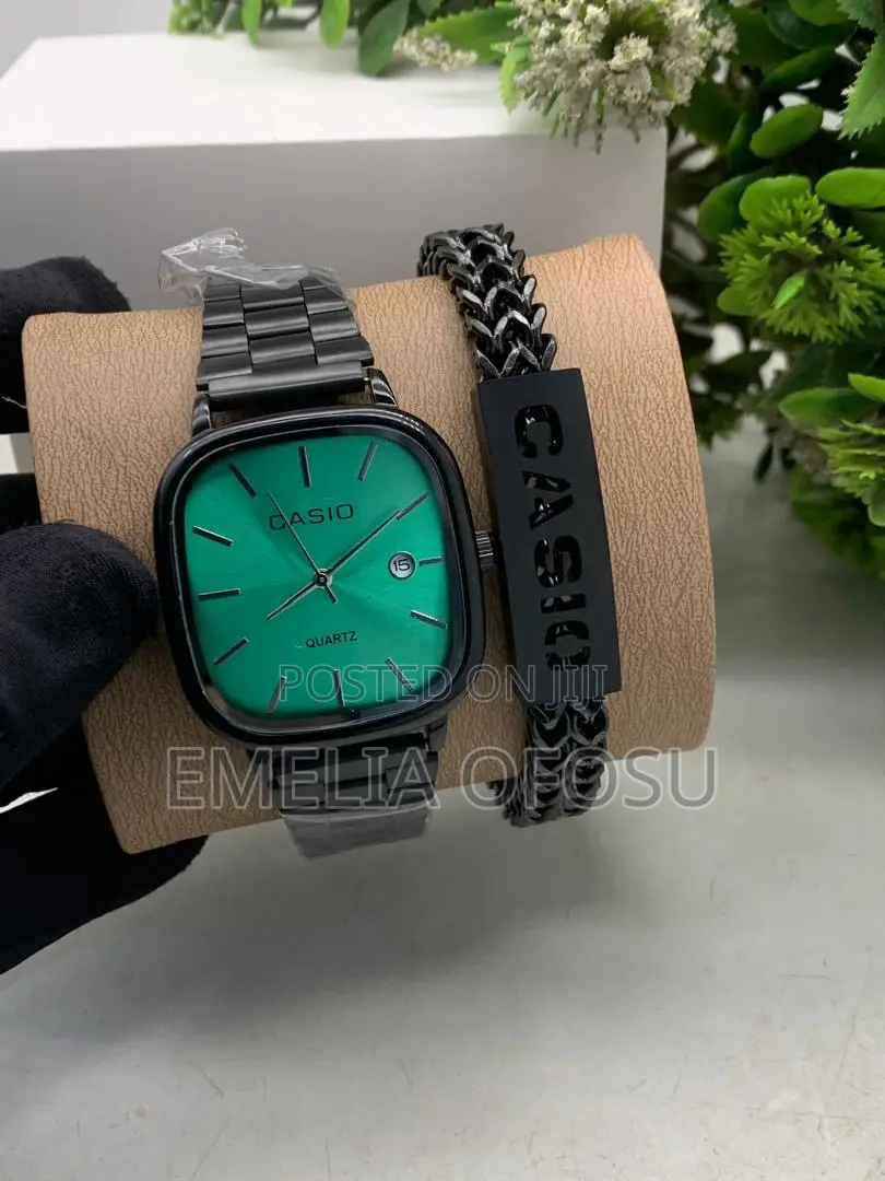 Casio Watch and Bracelet