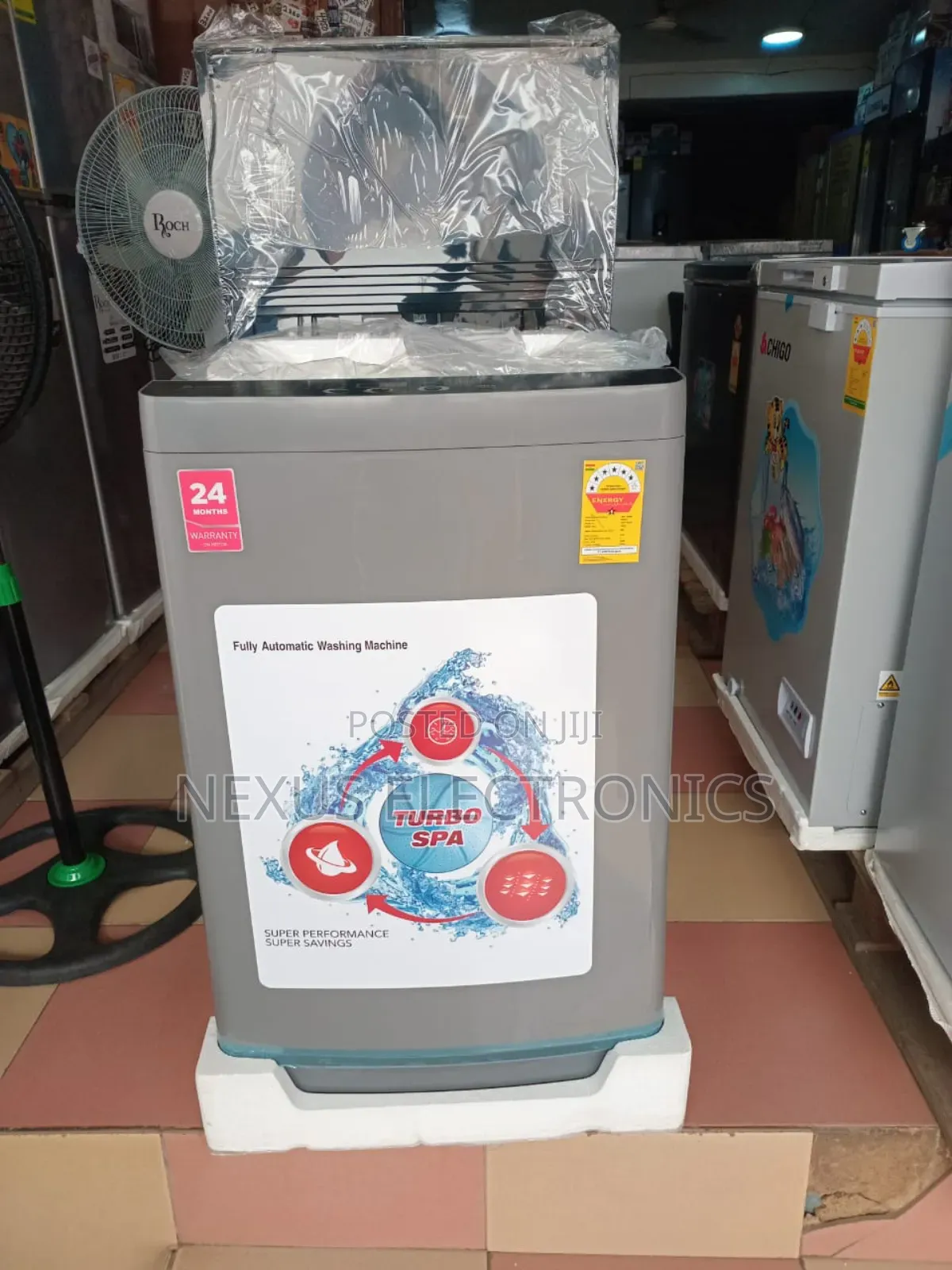 Brand New Chigo 10kg Automatic Top Load Washing Machine.