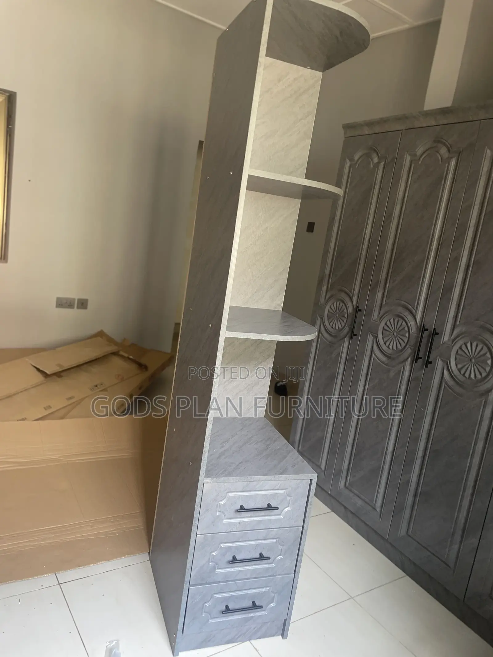 Four Doors Wooden Wardrobe