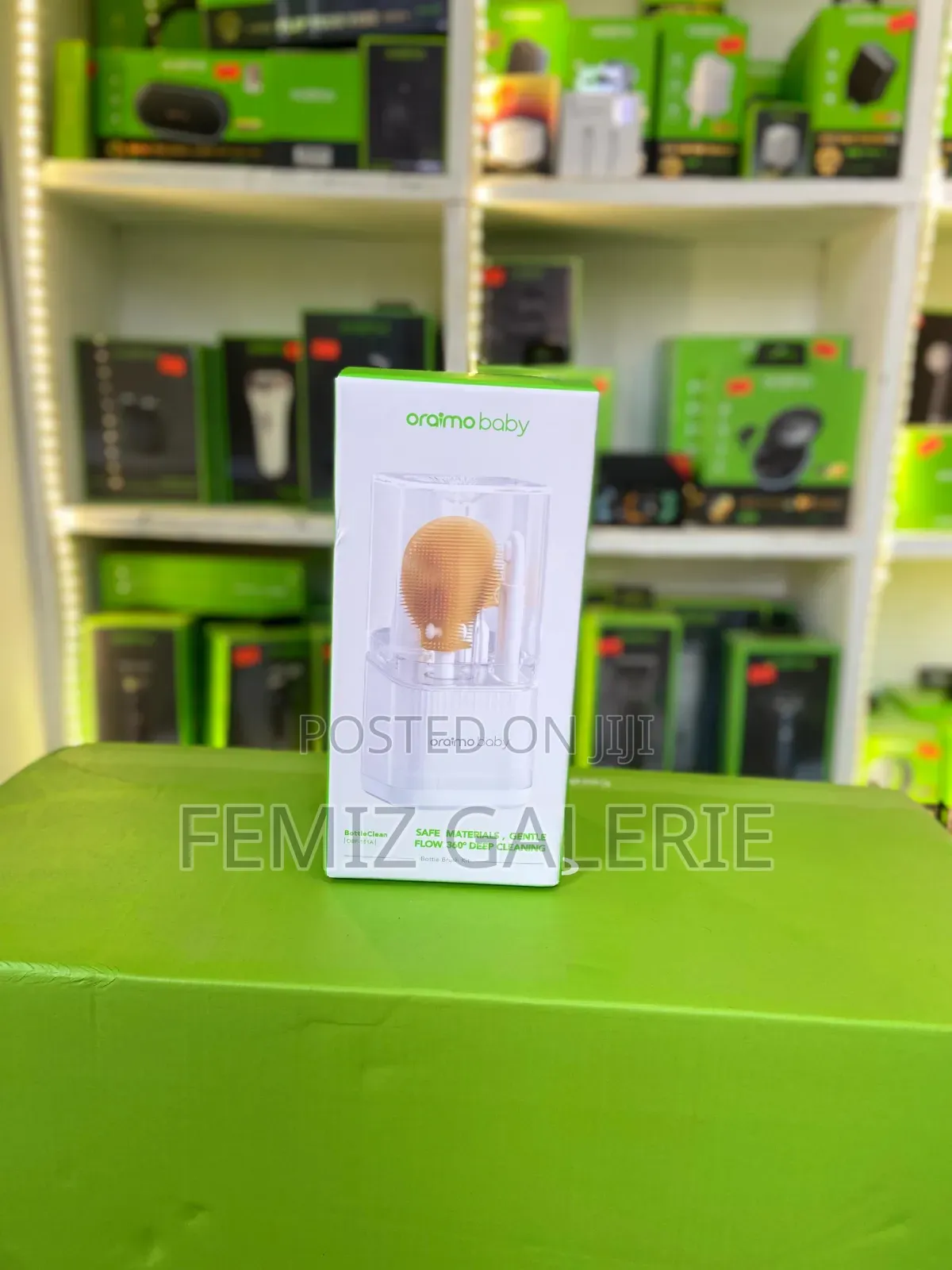 Oraimo Bottleclean Deep Cleaning Baby Bottle Brush Kit