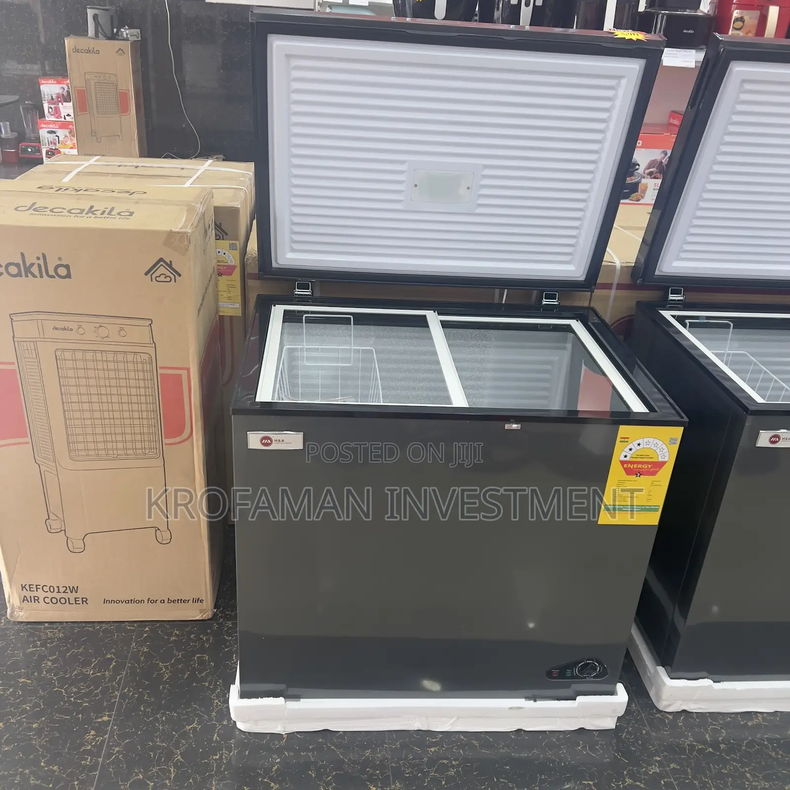 H a Chest Freezer 242l