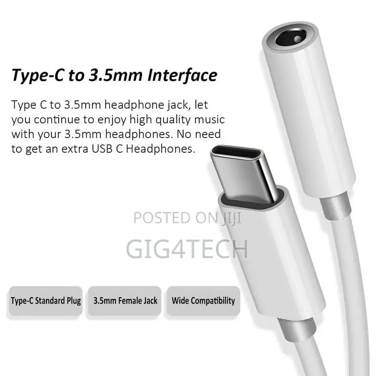 Usb-C to 3.5mm Headphone Jack Adapter