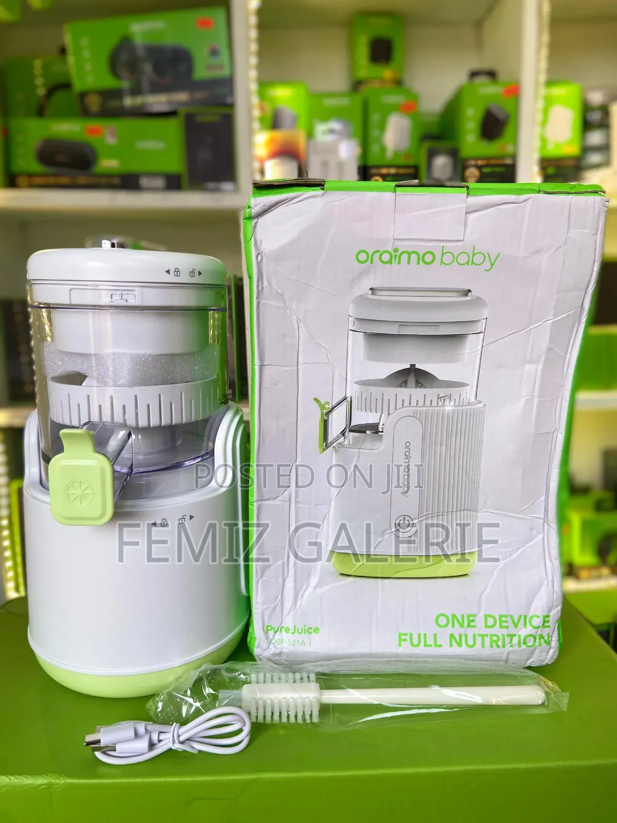 Oraimo Purejuice Rechargeable Safe Design Smart Baby Juicer