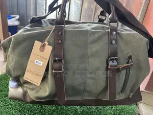 Genuine and Classic Traveling Canvas Bag