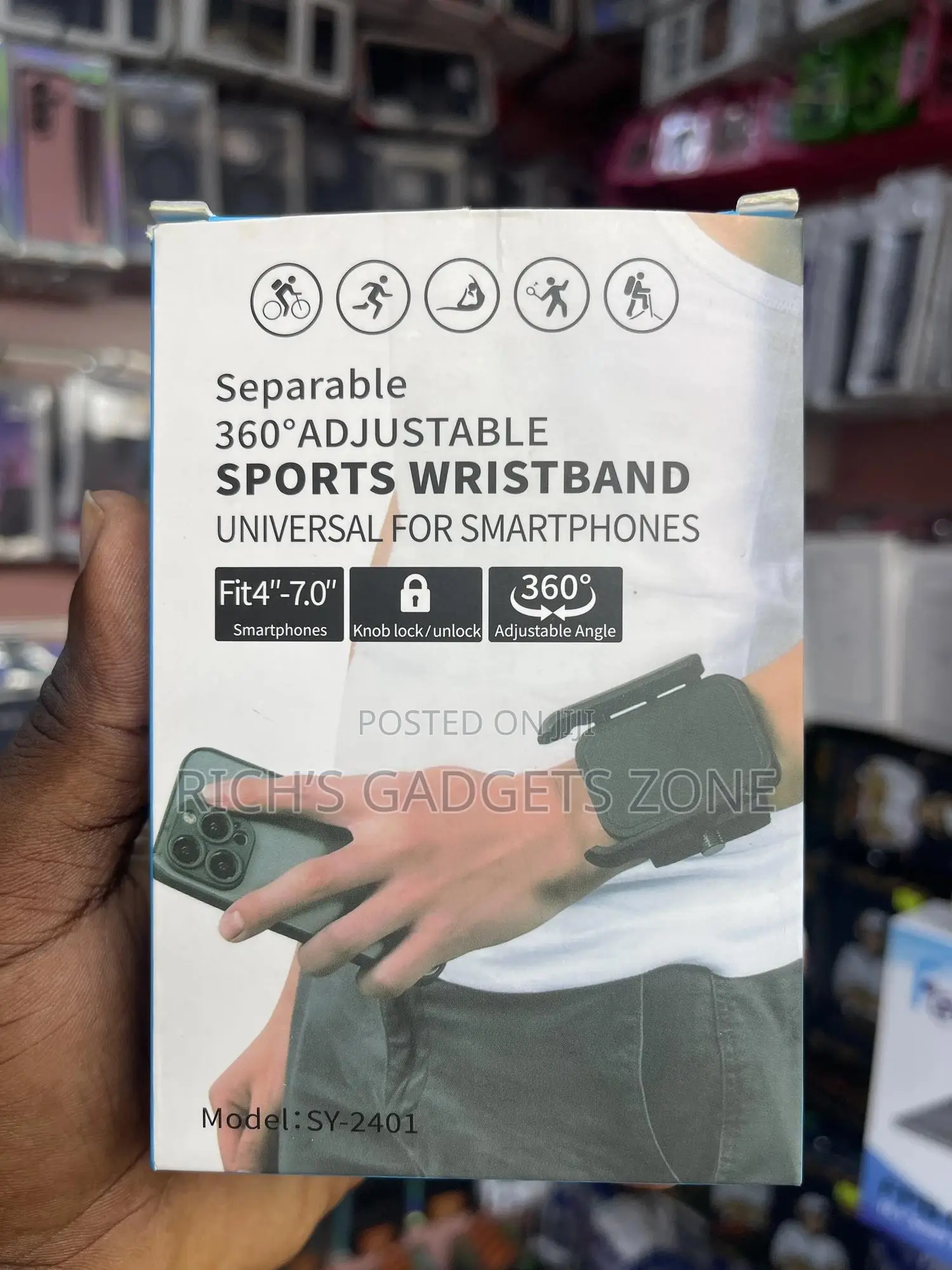 Hands-Free Phone Holder for Active People!