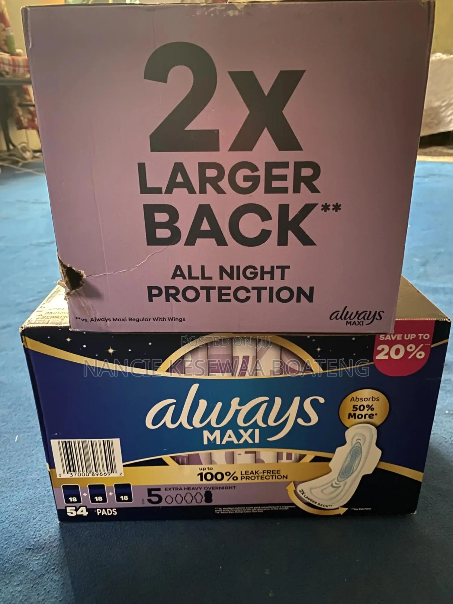 Always Sanitary Pad From Usa
