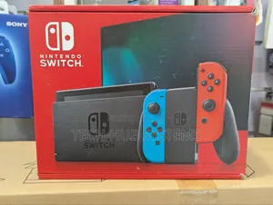 Nintendo - Switch 32gb Console - Neon Red/Neon Blue Joy-Con