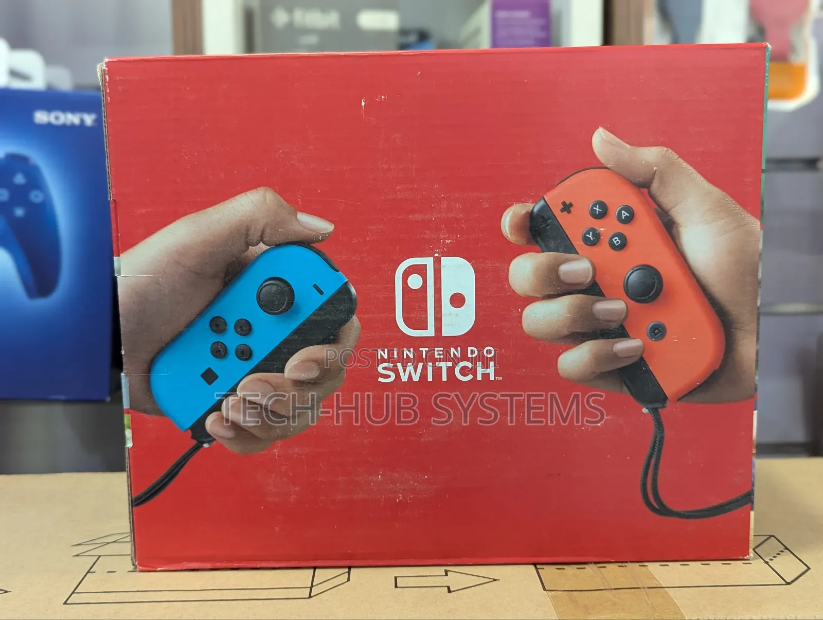 Nintendo - Switch 32gb Console - Neon Red/Neon Blue Joy-Con