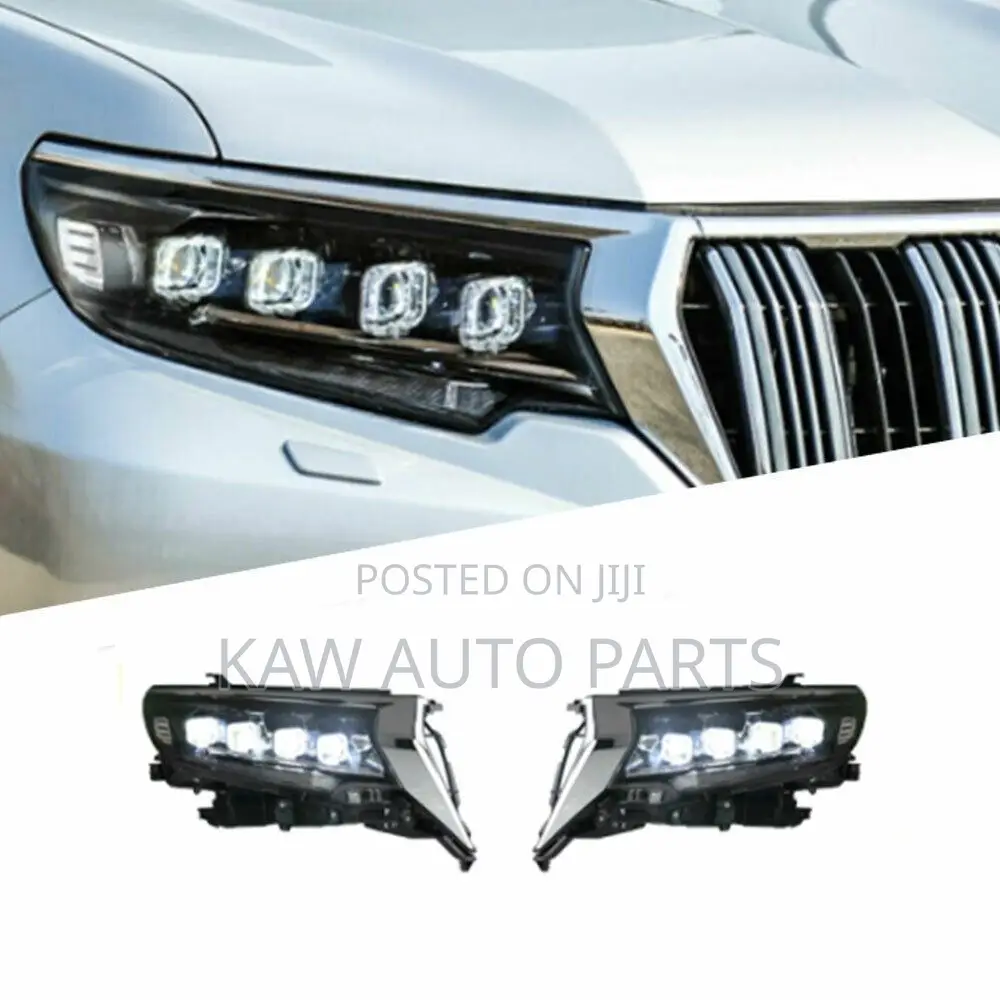2018,2019,2020,2021 Led Dlr Headlight For Toyota Land Cruiser Prado