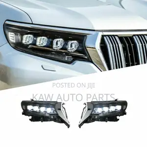 2018,2019,2020,2021 Led Dlr Headlight For Toyota Land Cruiser Prado