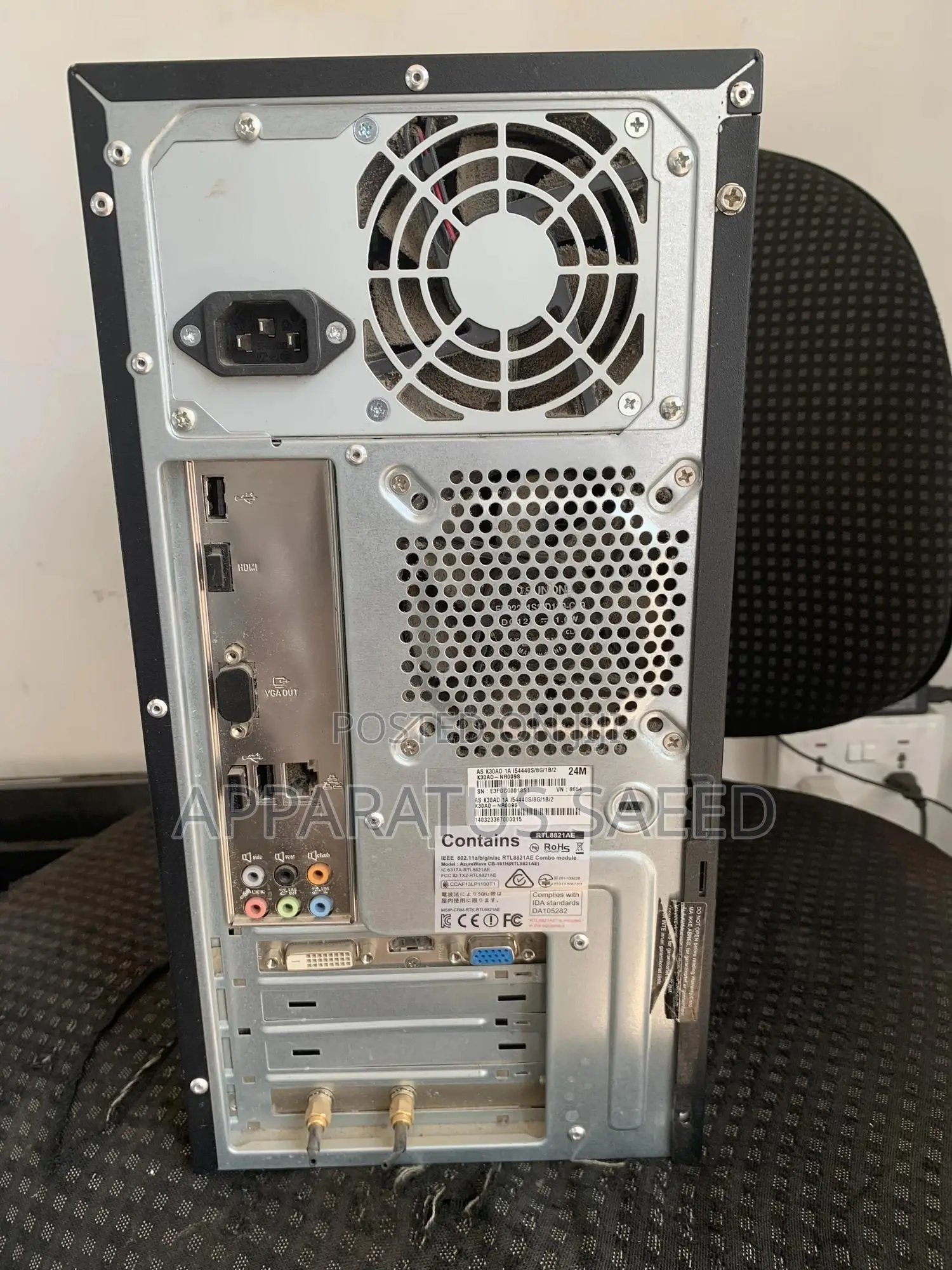 Desktop Computer Asus 8GB Intel Core I5 HDD 1T