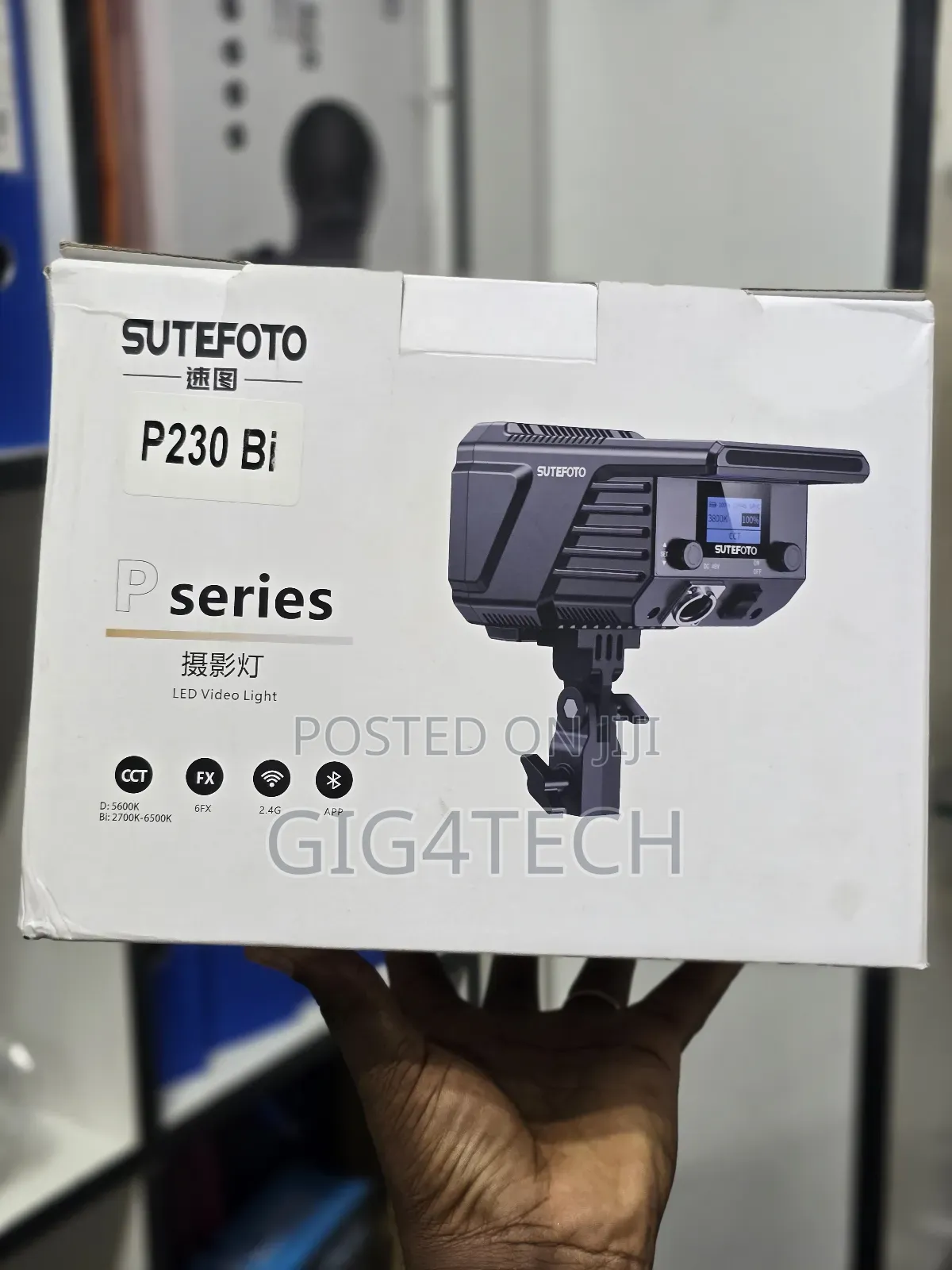 Sutefoto P230bi Bi-color 230w Video Led Light Bowens Mount