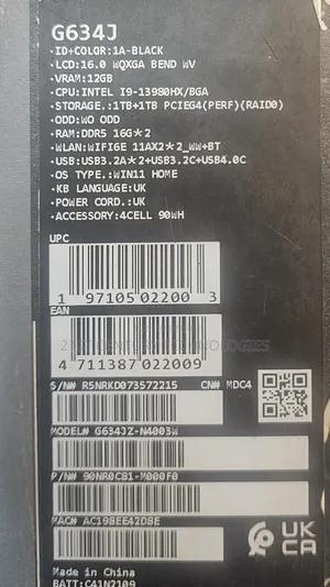 Laptop Asus ROG Strix SCAR Edition 32GB Intel Core Ultra 9 SSD 2T