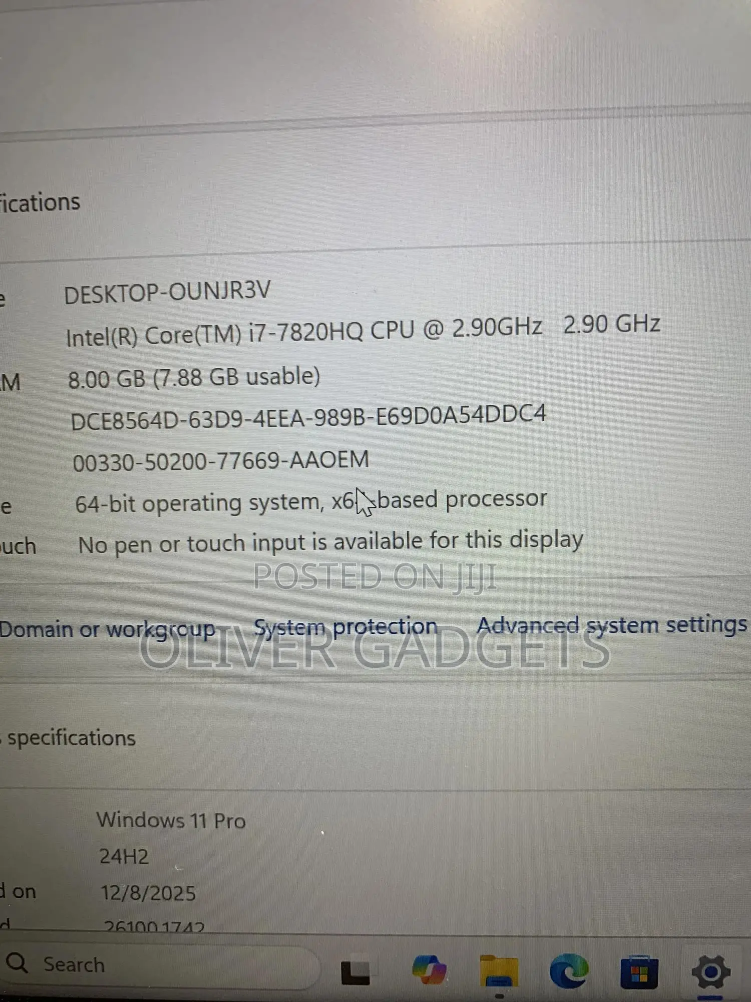 Laptop Dell Latitude 5480 8GB Intel Core I7 SSD 256GB