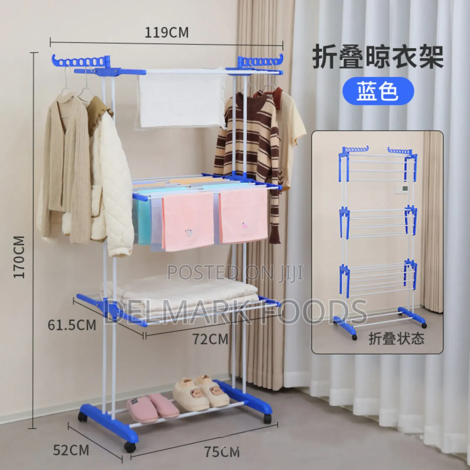 Indoor And Outdoor Drying Rack