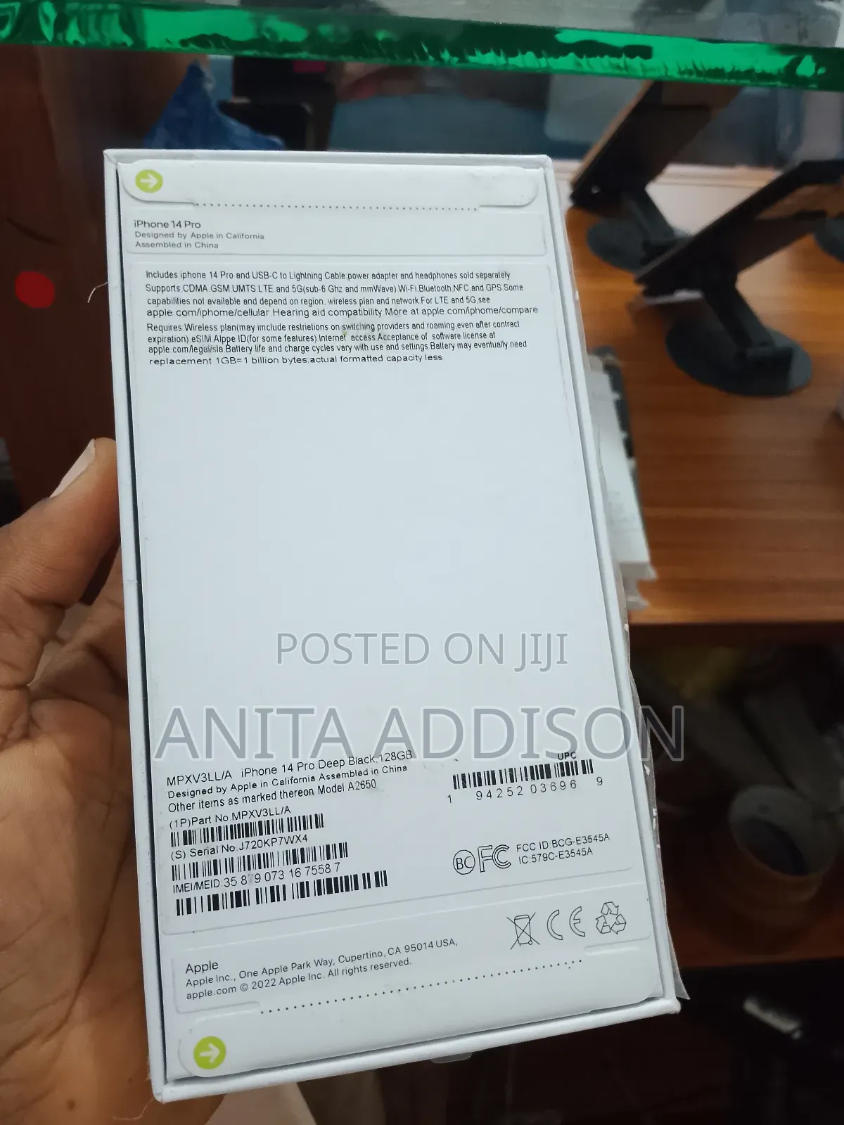 New Apple iPhone 14 Pro 128 GB Black