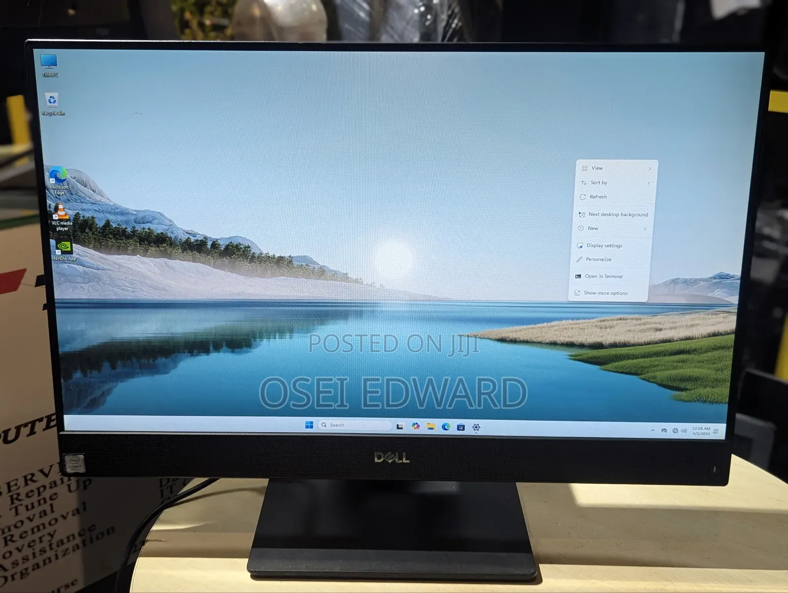 Desktop Computer Dell 16GB Intel Core I7 SSD 256GB