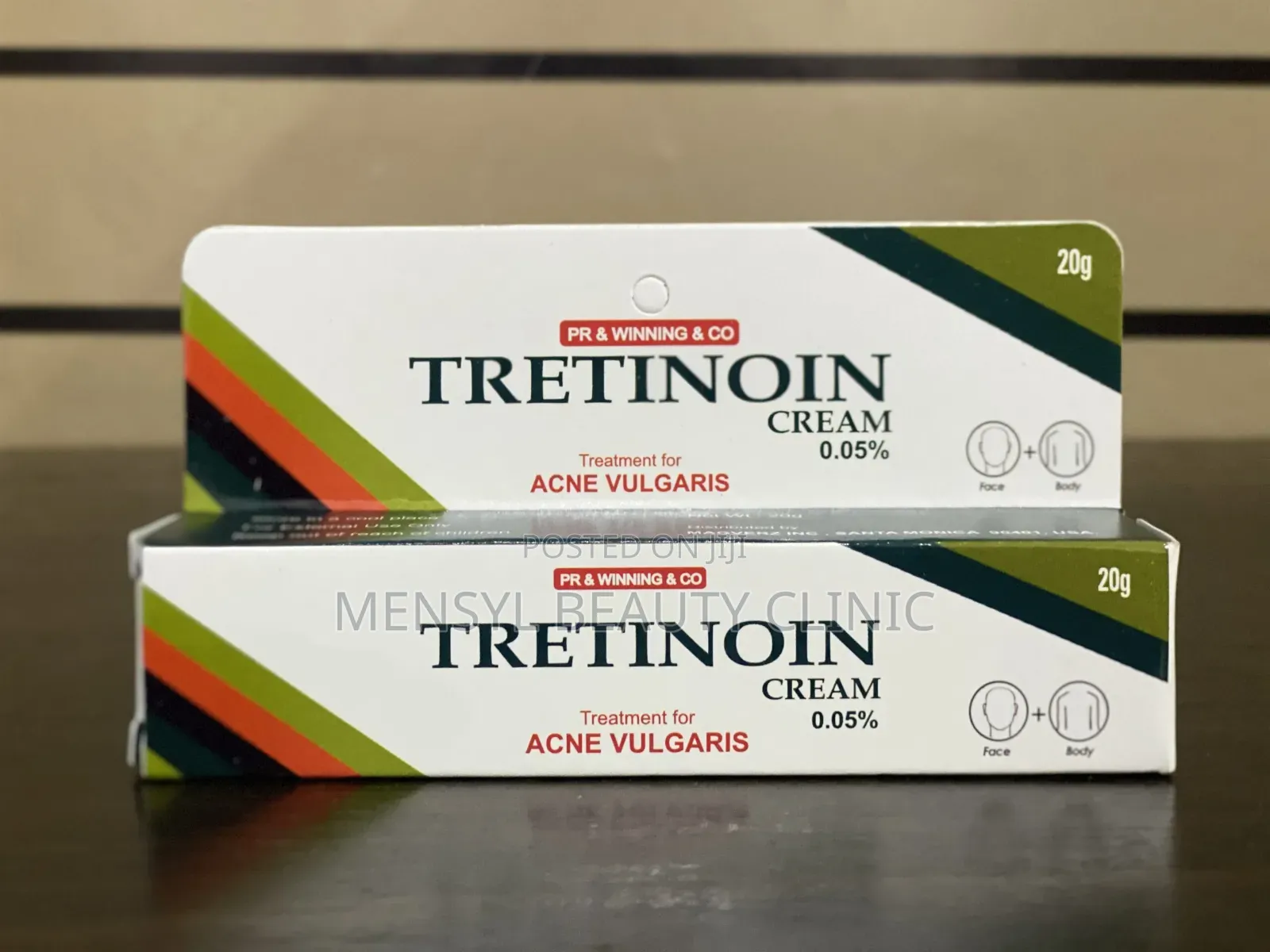 Tretinoin 0.05 Cream for Acne, Scar,Stretch Marks and Anti-Aging
