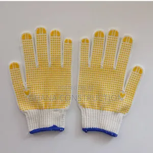 Dozen Dotted Cotten Knitted Gloves