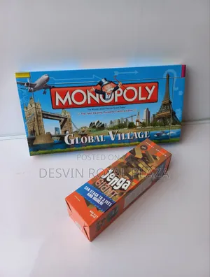 Monopoly and Jenga
