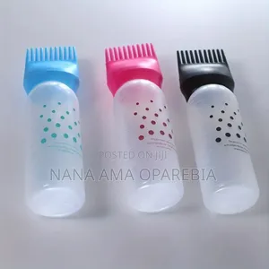 3pcs Root Comb Applicator Bottle for Hair Dye Oil