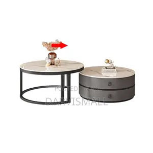 2in1 Glass Top Center Table (Very Big)