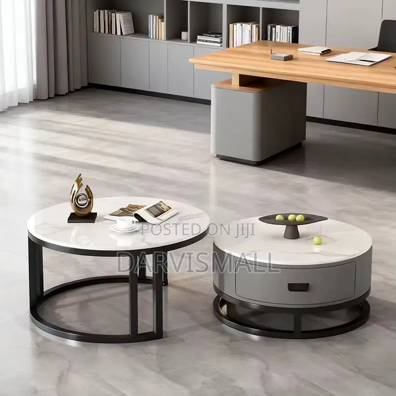 2in1 Glass Top Center Table (Very Big)