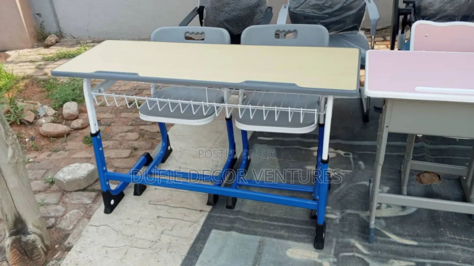 Student Chair and Table for 2