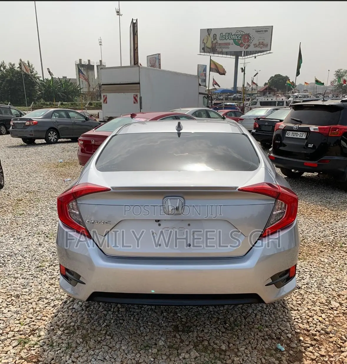 Honda Civic EX-L Sedan 2018 Gray