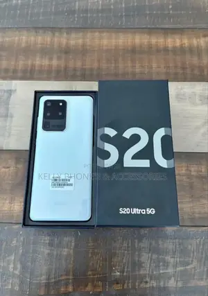 New Samsung Galaxy S20 Ultra 5G 256 GB Black