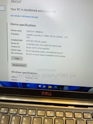 Laptop Dell Latitude 7480 8GB Intel Core i5 SSD 256GB