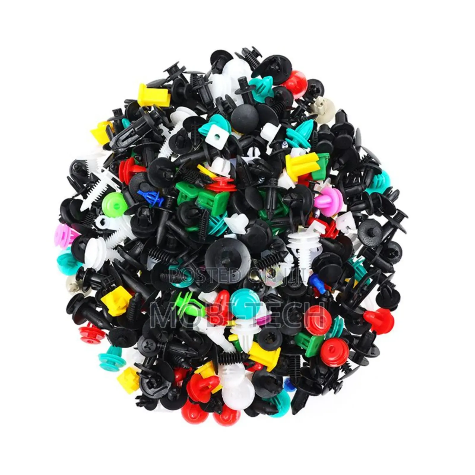 Universal Set of Automotive Plastic Retainer Clips and Fasteners